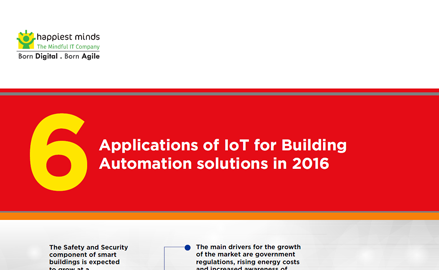 IoT for Building Automation solutions Infogfraphics