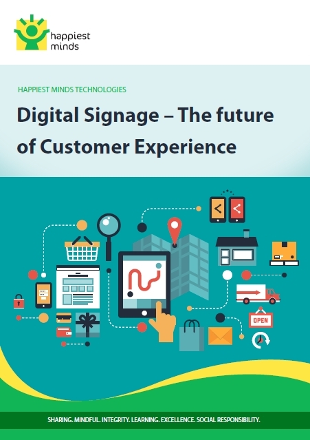 Digital Signage – The future of Customer Experience