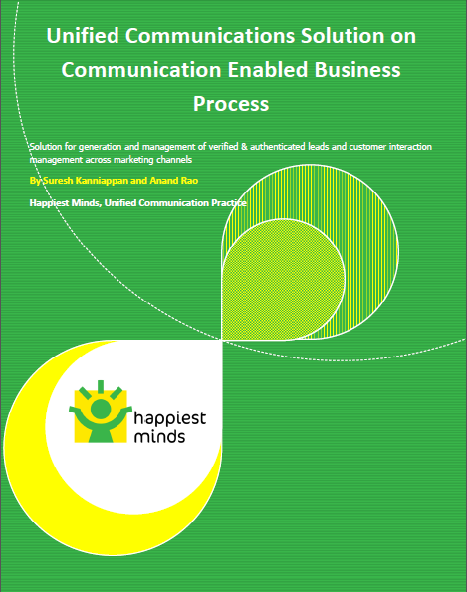 Unified Communications Solution on Communication Enabled Business Process