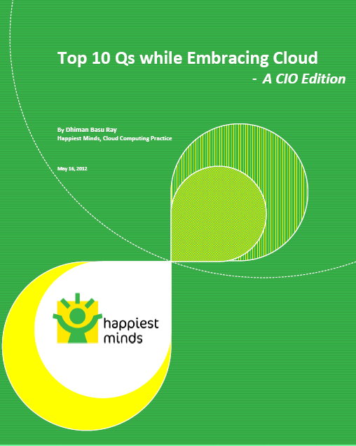 Top 10 Questions while embracing Cloud: CIO Edition