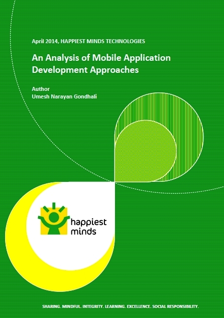 An Analysis of Mobile Application Development Approaches