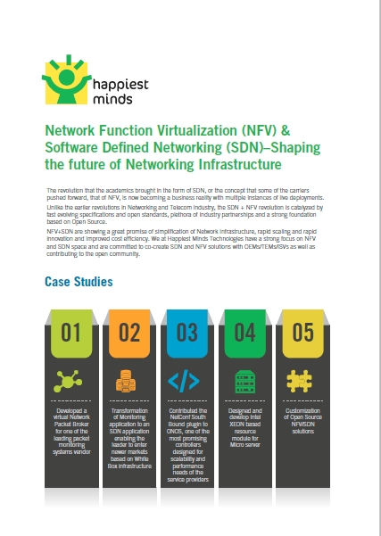 Network Function Virtualization (NFV) & Software Defined Networking (SDN)-Shaping the future of Networking Infrastructure
