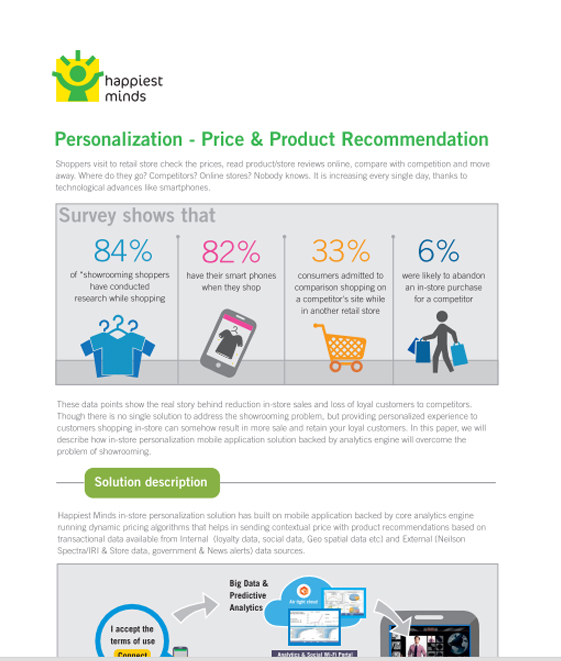 Personalisation-Product and Price Recommendation