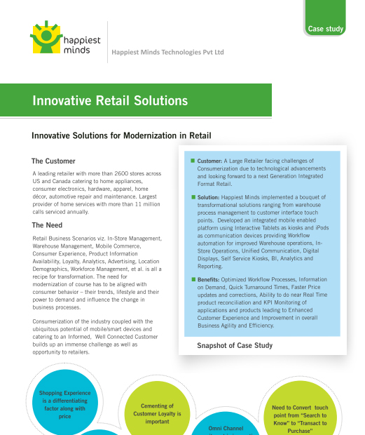 Associate Enablement and KPI Monitoring Solution for US based Retailer