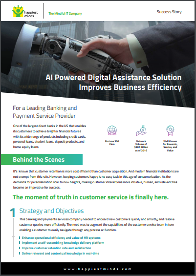 AI Powered Digital Assistance Solution Improves Business Efficiency