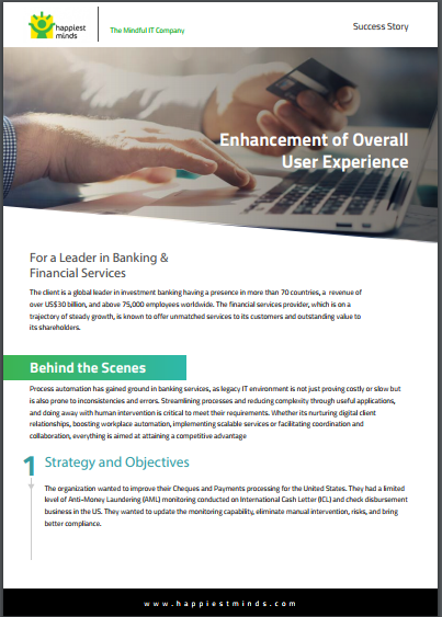 Enhancement of Overall User Experience