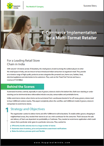 E-Commerce Implementation for a Multi-Format Retailer