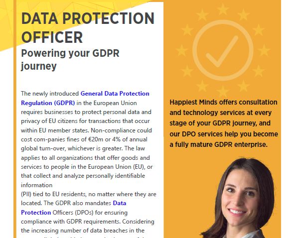 Data Protection Officer- Powering Your GDPR Journey