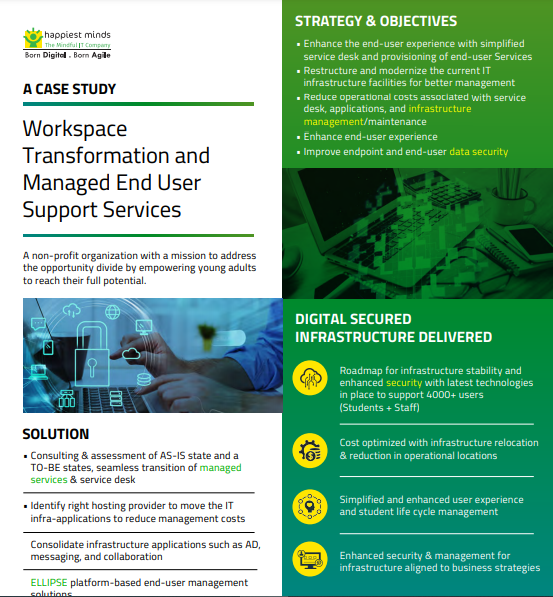 Workspace Transformation and Managed End User Support Services