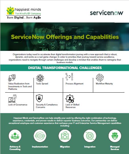ServiceNow Offerings and Capabilities