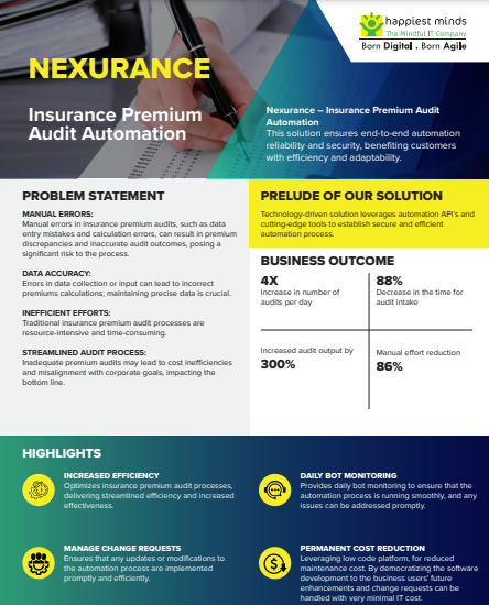 Nexurance – Insurance Premium Audit Automation