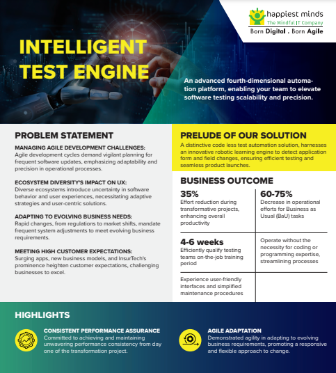 Intelligent Test Engine