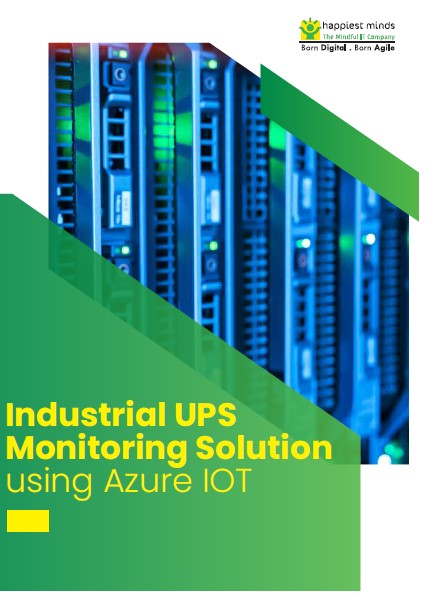 Industrial UPS Monitoring Solution using Azure IOT