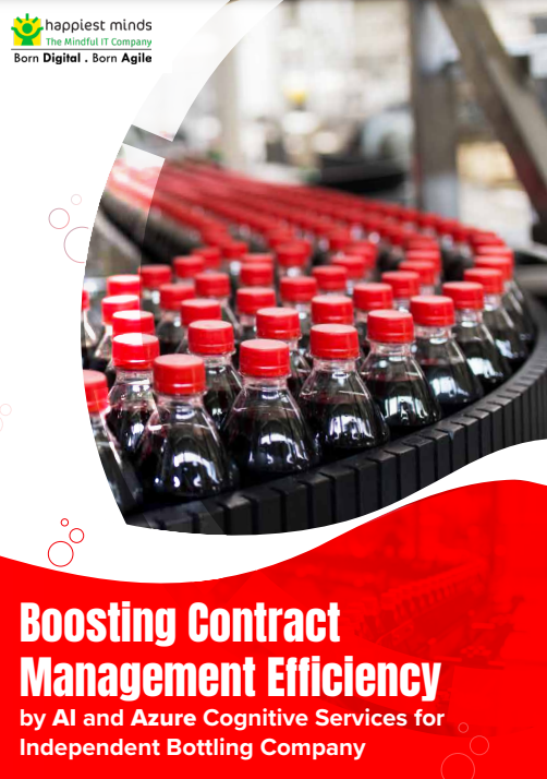 Boosting Contract Management Efficiency by AI and Azure Cognitive Services for Independent Bottling Company