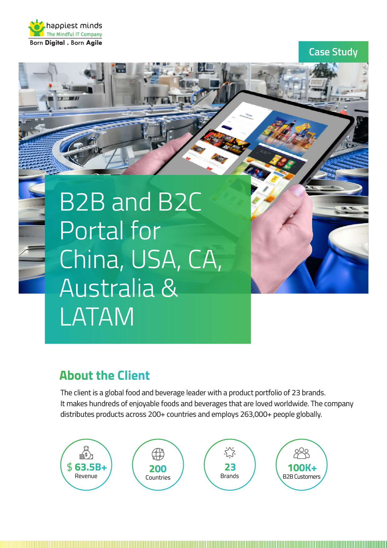 B2B and B2C Portal for China, USA, CA, Australia & LATAM