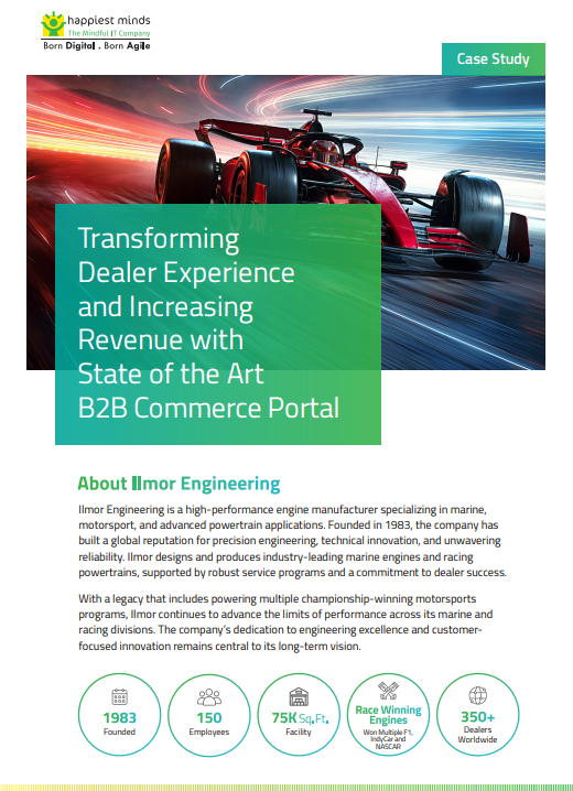 Transforming Dealer Experience and Increasing Revenue with State of the Art B2B Commerce Portal