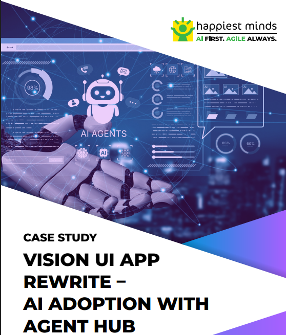 Vision UI App Rewrite AI Adoption with Agent Hub